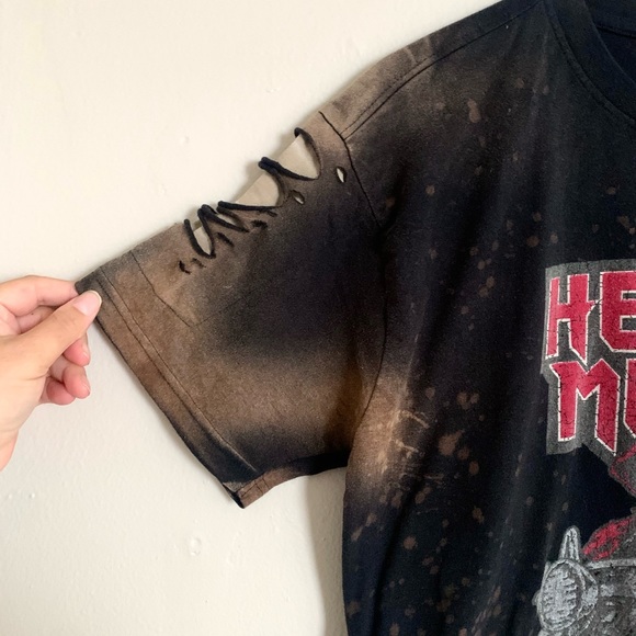 Track 23 Heavy Metal design Grunge Distressed Tee - Picture 3 of 7